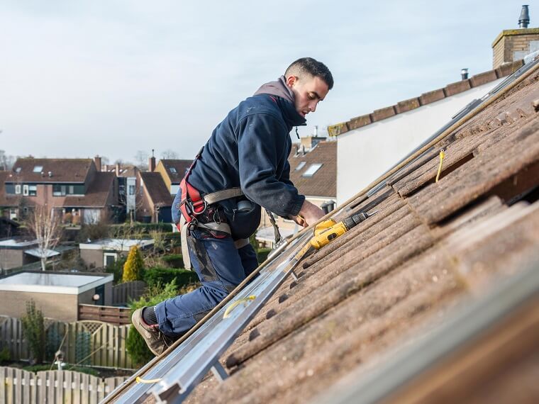 Zonnepanelen installatie